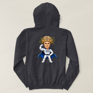 Superhelden Brein Kracht Hoodie