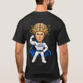 Superhelden Brein Kracht T-shirt (Achterkant)