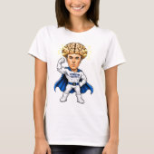 Superhelden Brein Kracht T-shirt (Voorkant)