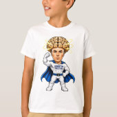 Superhelden Brein Kracht T-shirt (Voorkant)