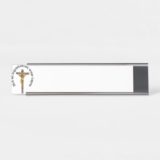 Superhelden Bureau Naambordje (Voorkant)