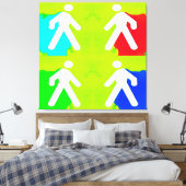 Superhelden Canvas Afdruk (Insitu (Slaapkamer))