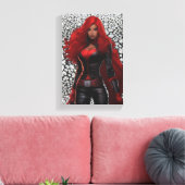 Superhelden Canvasprint Canvas Afdruk (Insitu (Woonkamer))