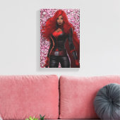 Superhelden Canvasprint Canvas Afdruk (Insitu (Woonkamer))