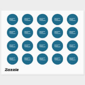 Superhelden Goed Niet Goed Ronde Sticker (Vel)