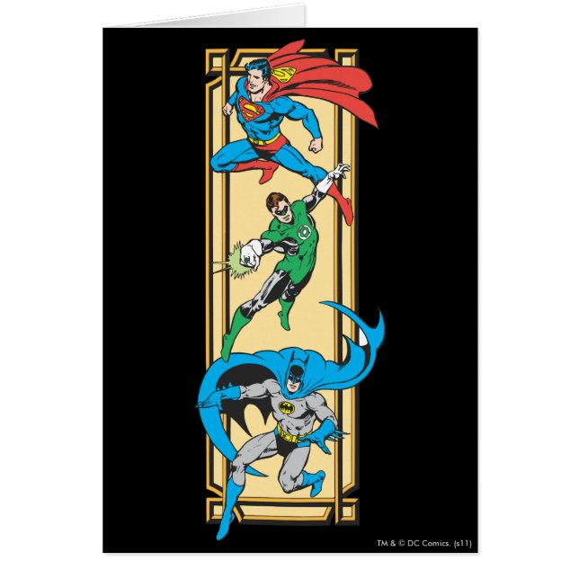 Superhelden in actie (Voorkant)