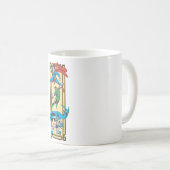 Superhelden in actie koffiemok (Voorkant rechts)