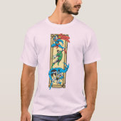 Superhelden in actie t-shirt (Voorkant)