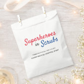 Superhelden in het aangepaste ziekenhuis van Scrub Bedankzakje (Geknipt)
