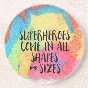 superhelden-inspirerend- zandsteen onderzetter