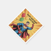 Superhelden Jongens Verjaardagsfeest Servet (Hoek)
