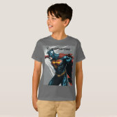 Superhelden kinder T-shirt (Voorkant volledig)