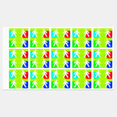 Superhelden Labels (Vel)