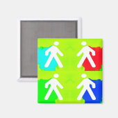 Superhelden Magneet (Voorkant / Achterkant)