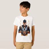 superhelden t-shirt (Voorkant volledig)