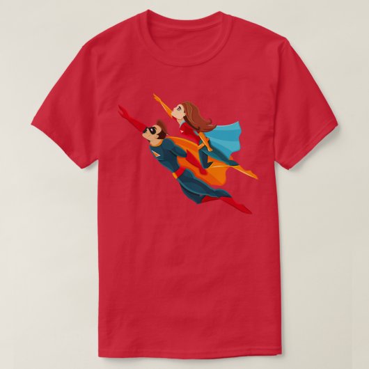 Superhelden T-shirt (Design voorkant)
