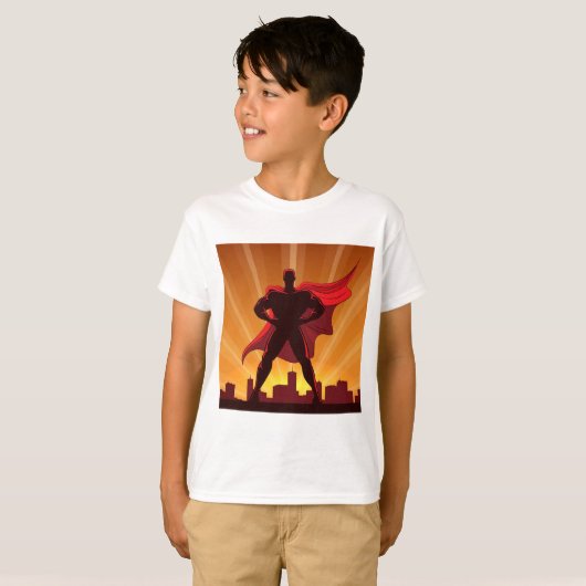 Superhelden T-Shirt (Voorkant volledig)