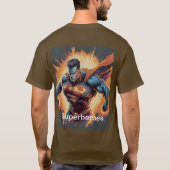 Superhelden T-shirt Design (Achterkant)