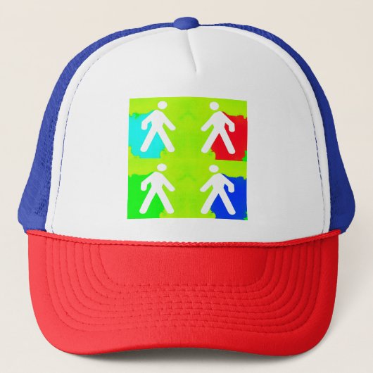 Superhelden Trucker Pet (Voorkant)