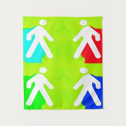 Superhelden Wandkleed (Voorkant)