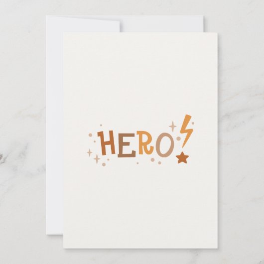 Superheldendieren Kinderverjaardag Bedanktkaart Bedankkaart (Achterkant)