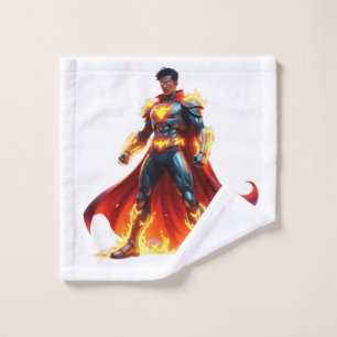 superheldenhandset bad handdoek