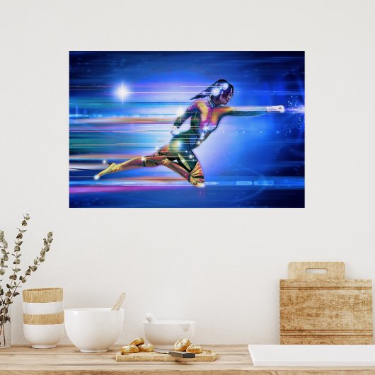 superheldenposter poster (Keuken)