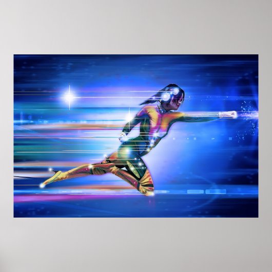 superheldenposter poster (Voorkant)