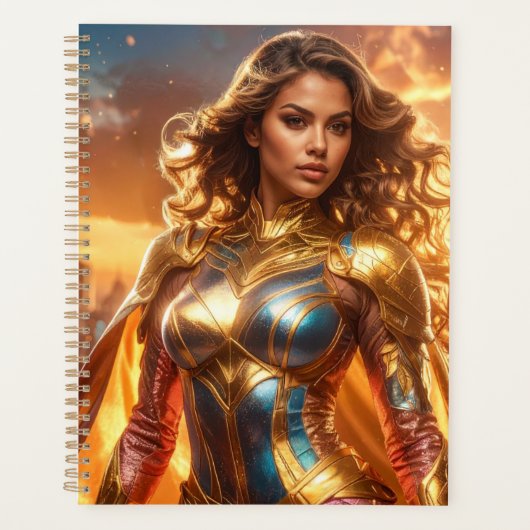 SUPERHELDIN - VROUWELIJKE SUPERHELDIN PLANNER (Voorkant)