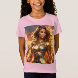 SUPERHELDIN - VROUWELIJKE SUPERHELDIN T-SHIRT
