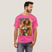 SUPERHELDIN - VROUWELIJKE SUPERHELDIN T-SHIRT (Voorkant volledig)