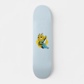 Superhero bee cartoon skateboard (Voorkant)