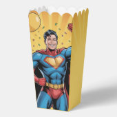 Superhero Boys Birthday Party Bedankdoosjes (Achterkant)