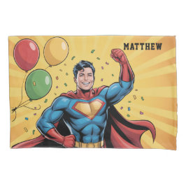 Superhero Boys Birthday Party Gift Kussensloop