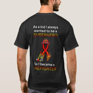 SUPERHERO...brandweerman T-shirt
