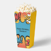 Superhero Comic Book Pop Art Boy Birthday Party Bedankdoosjes (Popped)