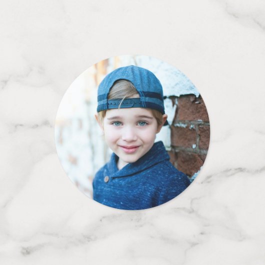 Superhero Comic Speech Cloud Boy Verjaardagsfeest Confetti (Kleine voorkant)