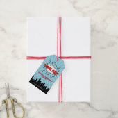 Superhero Comic Verjaardagsfeestje Bedankt Cadeau  Cadeaulabel (Met Touw)