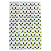 Superhero Comics 40th Verjaardag Retro Kleurrijke  Medium Cadeauzakje (Achterkant)