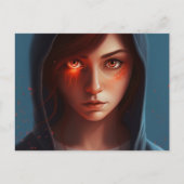 Superhero-dochterkaart Briefkaart (Voorkant)