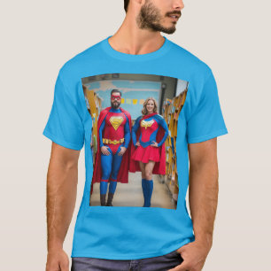 Superhero Educators Design T-shirt