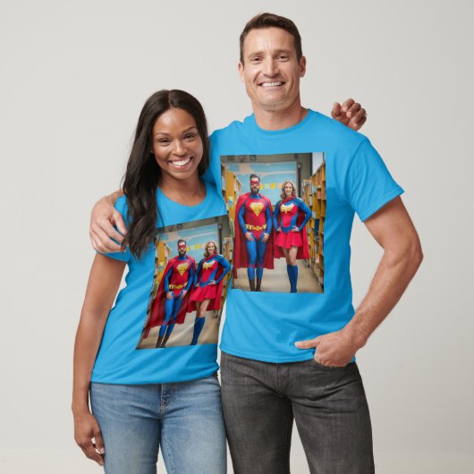 Superhero Educators Design T-shirt (Unisex)