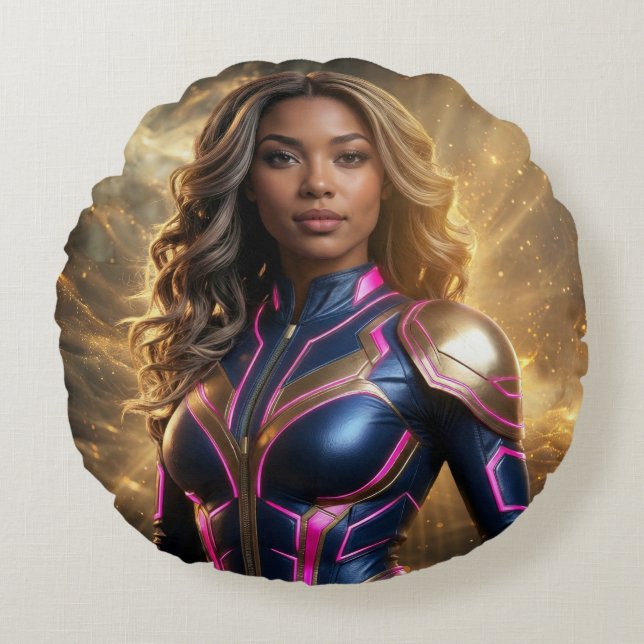 SUPERHERO - FANTASY SCI-FI ROND KUSSEN (Voorkant)