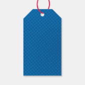 Superhero Favor Tags, geel Cadeaulabel (Achterkant)