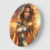 SUPERHERO - FEMALE SUPERHERO GROTE KLOK (Hoek)