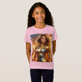 SUPERHERO - FEMALE SUPERHERO T-SHIRT (Voorkant volledig)