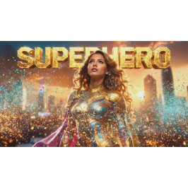 SUPERHERO - FEMALE SUPERHERO T-SHIRT