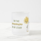 Superhero Frosted Glass Mok van dichteres Adiela A (Center)