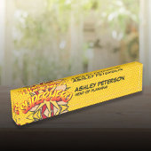 SUPERHERO Fun Retro Comic Book Naambordje