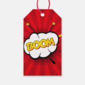 Superhero/Gamer Party Gift Labels Cadeaulabel (Voorkant)